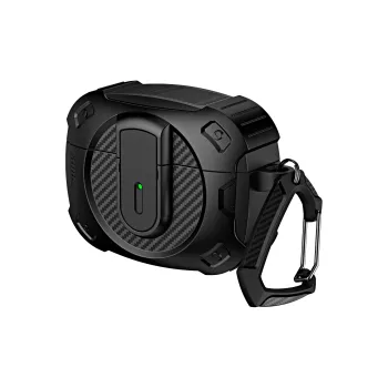 YOOVEI Airpods PC Anti Drop Impact Resistant Mecha Advanced Trendy Fashion Bluetooth Protective Case Headphone Cases