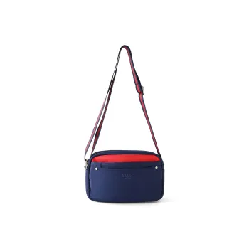 Elle Active Fabric Shoulder Bag, Crossbody Bag Regular Unisex Blue