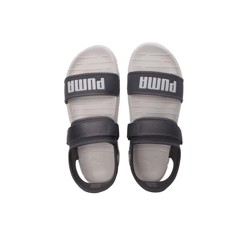 PUMA Softride Sandal Beach Sandals Unisex Black White-1