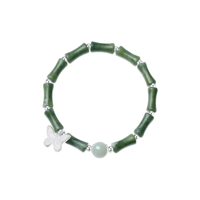 WINY Hetian Jade Bracelets White Jade/Pale Greenish White Jade Women's-0