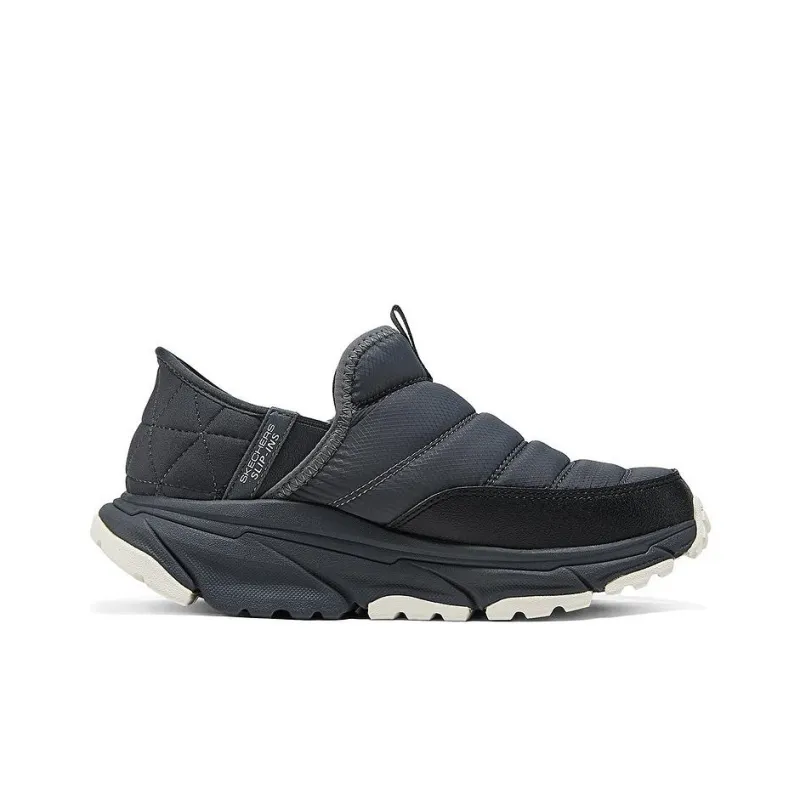 Skechers Slip Ins Anti Slip Wear Resistant Low Top Casual Shoes Women's Black-1