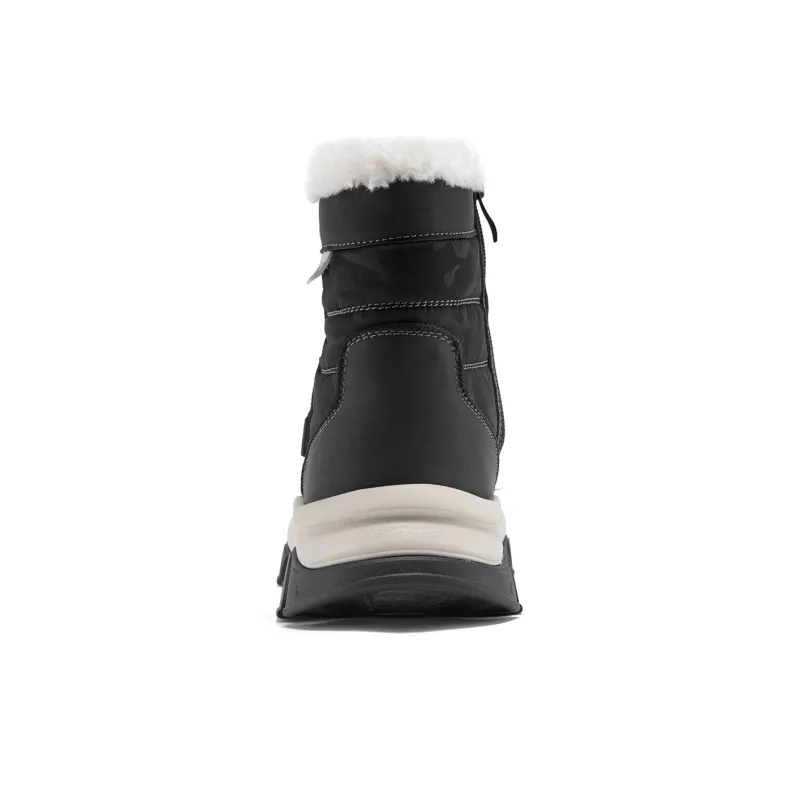 Jeep Snow Boots Men Black \ Sand \ Gray-3