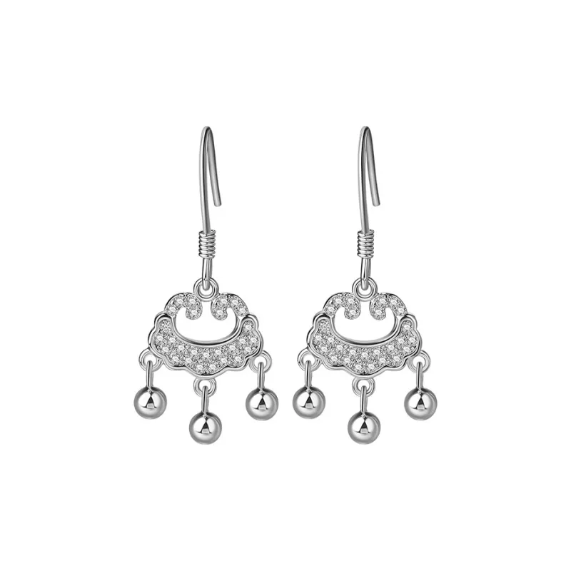 LAOYINJIANG S925 Silver Earrings Women's-0