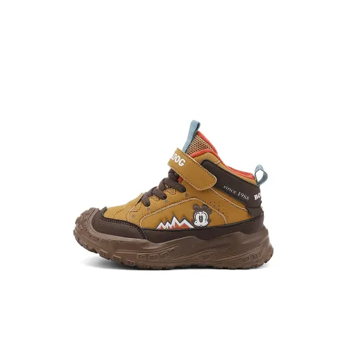 BOBDOG Anti Slip Wear Resistant Water Resistant Warm Mid Top Kids Lifestyle Shoes Kids'