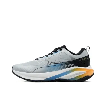 XTEP Starburst 2 Slip Resistant Warm Low Top Casual Running Shoes Men's Gray Black Blue