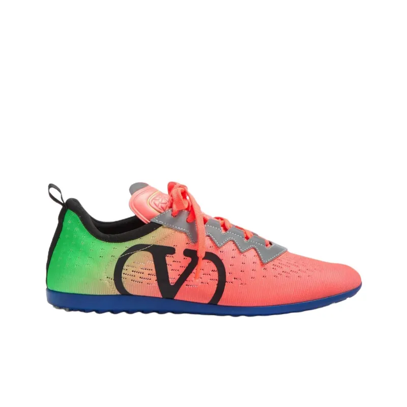 Valentino Chromathon Lace Up Sneakers-1