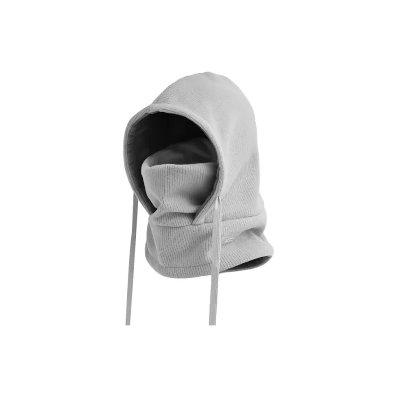 FREE RABBITⅡ Outdoor Skiing And Mountaineering Thickened And Fleece Lined Knitted Fabric Pullover Hat Unisex-3