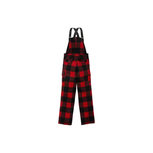 Filson Overalls Men Red/Black