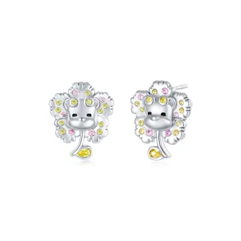 DESIGN CIRCLES Copper Alloy Earrings Women's