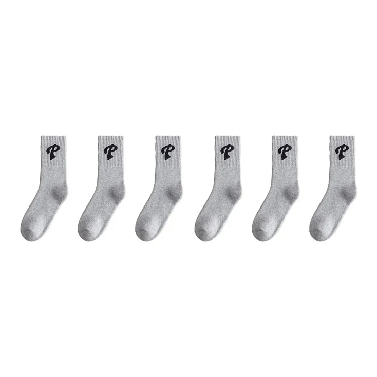 Cotton Gene Mid Calf Socks Men's Combo Set-32