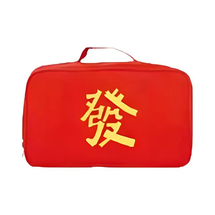 Imono Mahjong Small Size Mini Portable Travel Red Rich Overnight Cute 26/30 Home Use Hand Crafted Board Games-0