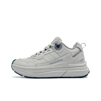 QIAODAN Slip-Resistant Warm Low-Top Casual Shoes Men's Gray Blue