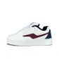 White Burgundy Padded