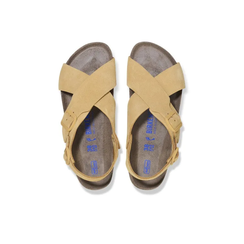 Birkenstock Tulum Soft Footbed Beach Sandals Women's Latte Brown Narrow Fit-3