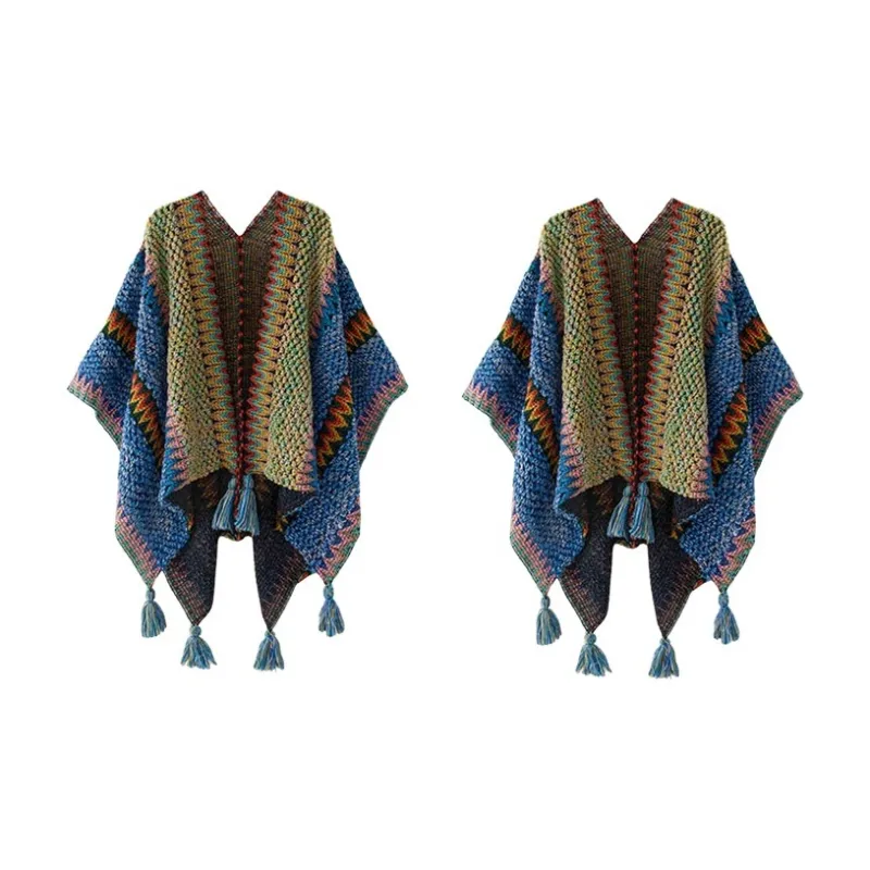 NAME.S Shawls Women's Multicolor Box+Shopping Bag-15