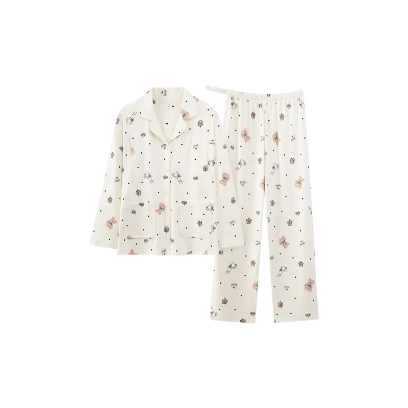 MADALLO Pajama Set Women's White-0