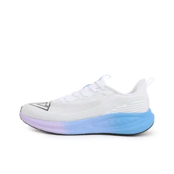 PEAK Low Top Running Shoes Men's White Blue