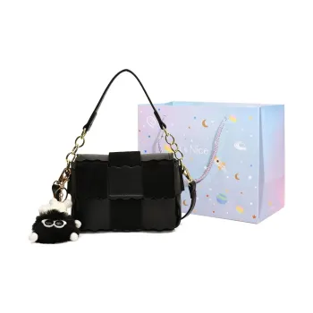 GOX PU Handbag, Shoulder Bag, Crossbody Bag Regular Women's Black/Khaki/Coffee/Brown