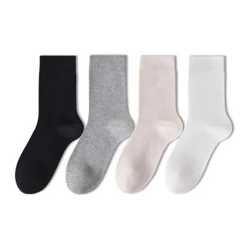 Temooues Mid Calf Socks Women's 4 Pack