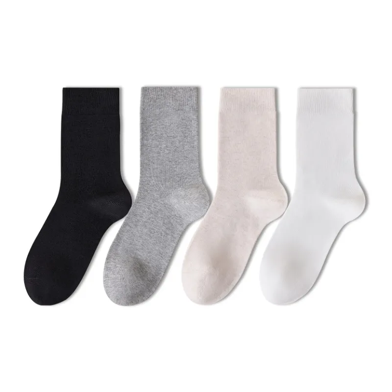 Temooues Mid Calf Socks Women's 4 Pack-0