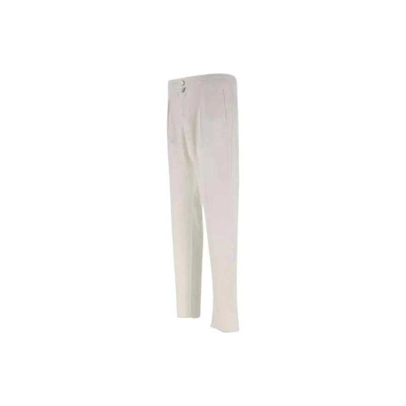 KITON Casual Pants Men White-2