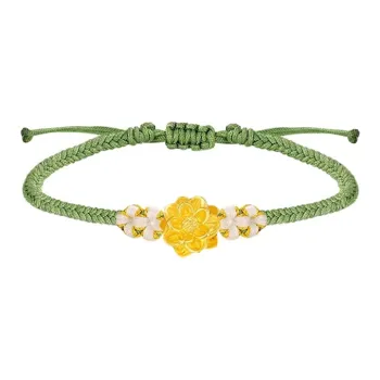 Danfu Gold Bracelet Unisex