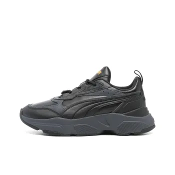 PUMA Anti Slip Wear Resistant Low Top Casual Shoes Women's Black