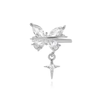 ROGA Alloy Clip On Earrings Women's