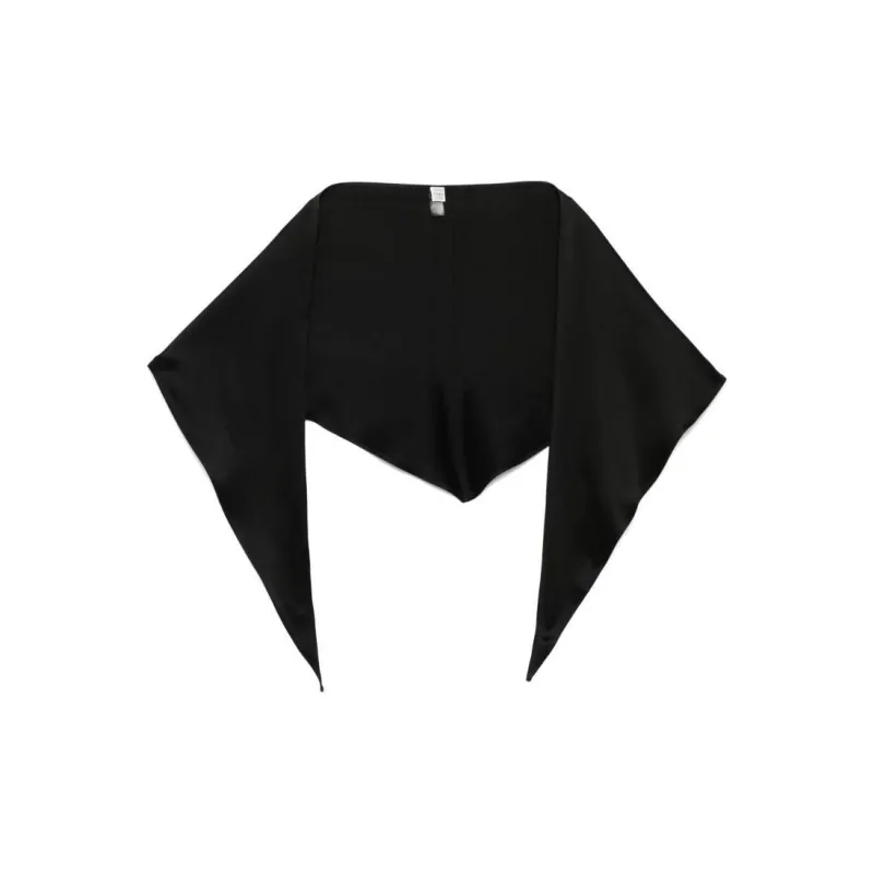 TOTEME Satin Triangle Scarf-1