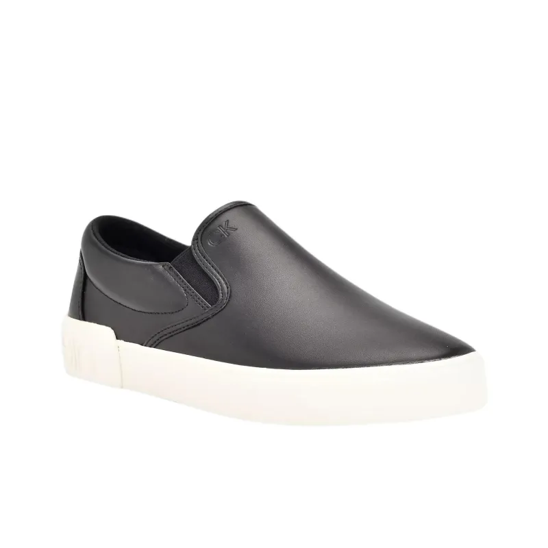 CALVIN KLEIN Ryor Low-Top Skateboard Shoes Men's Black-2