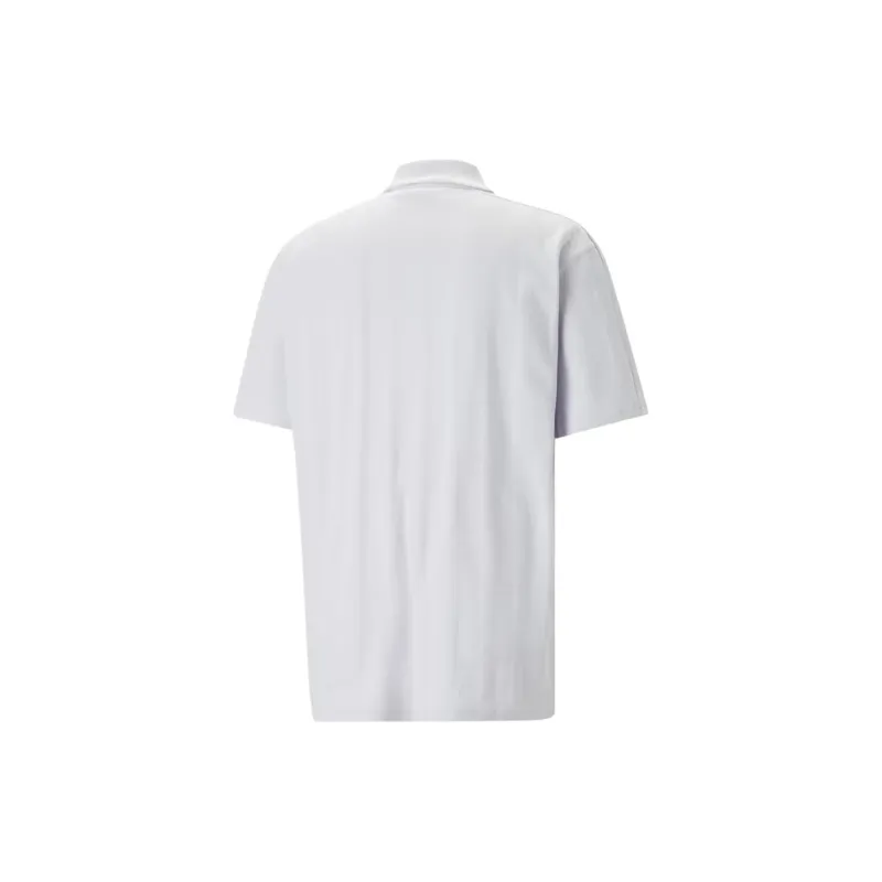 PUMA MMQT7 Polo Shirt Unisex White-1