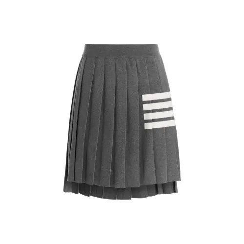 THOM BROWNE Casual Short Skirts Women's Gray