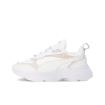 PUMA Cassia Anti Slip Wear Resistant Low Top Casual Shoes Unisex White