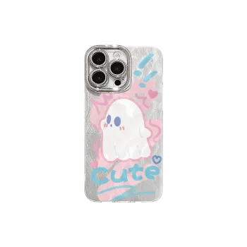 XIANGRIKE TPU Material Ghost Cute Phone Case Compatible With IPhone 15/14 Plus/13/12/11/15 Pro Max/XS/XR/XS Max/8 Plus