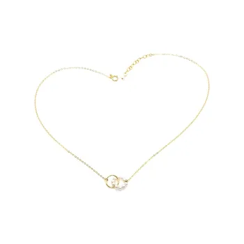 KING OF BLING Titanium Steel, Faux Pearl Necklaces Women's Year Of The Snake