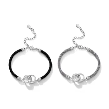 Yab S925 Silver Bracelets Unisex