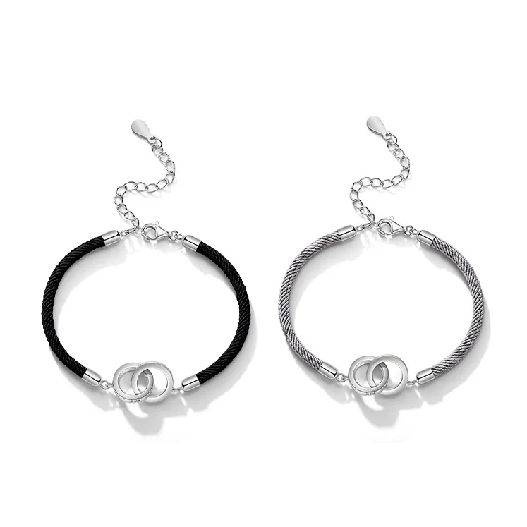 Yab S925 Silver Bracelets Unisex-0