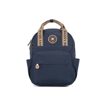 Dannybear Fabric Backpack Men's Dark Blue