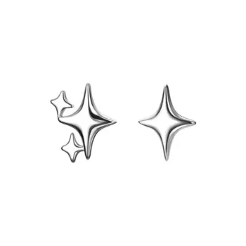 May10th S925 Silver Stud Stud Earrings Women's