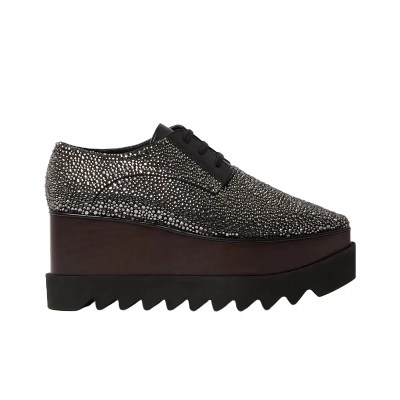 Stella McCartney Embellished Platform Lace-Up Shoes Women's-1