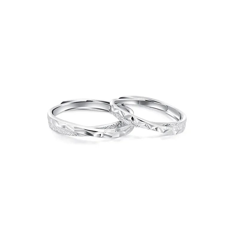 KING TAI SANG 999 Fine Silver Rings Unisex-0