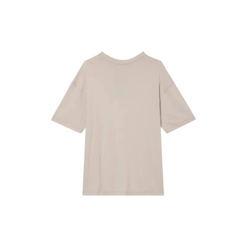 Nike Women'ss Sportswear Swoosh Retro Sporty Crewneck T-Shirt White-1