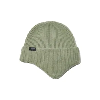 FILA Acrylic, Nylon, Polyester Beanies Kids' Olive Green