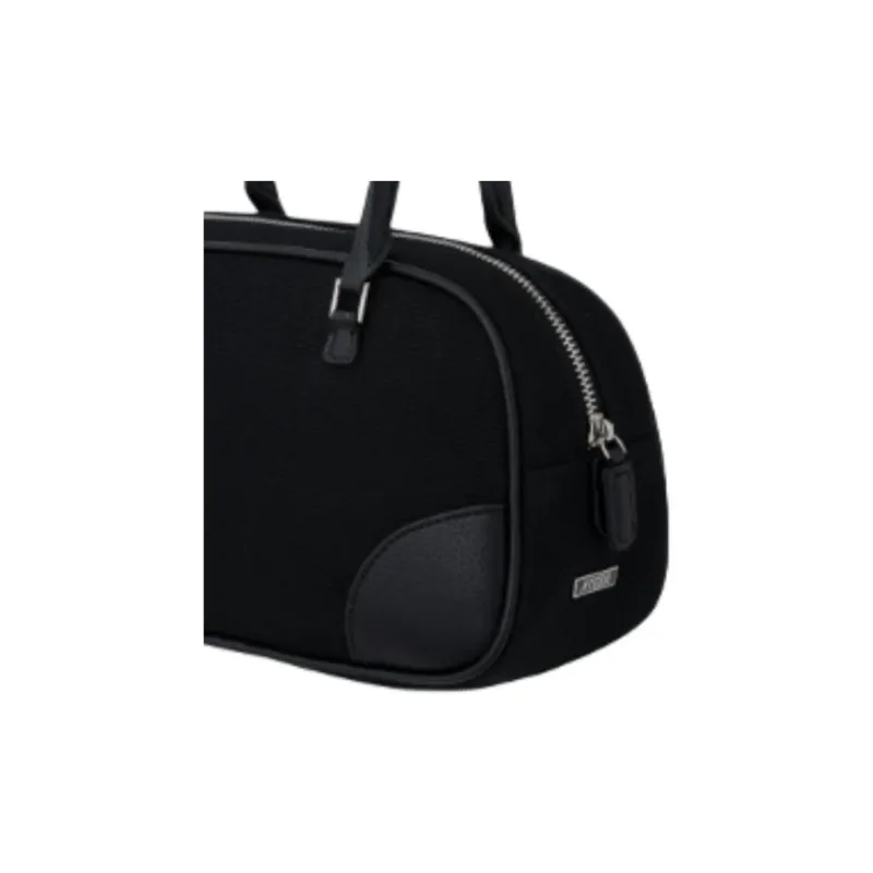 NIEEH Cotton Handbag Regular Women's Black-2