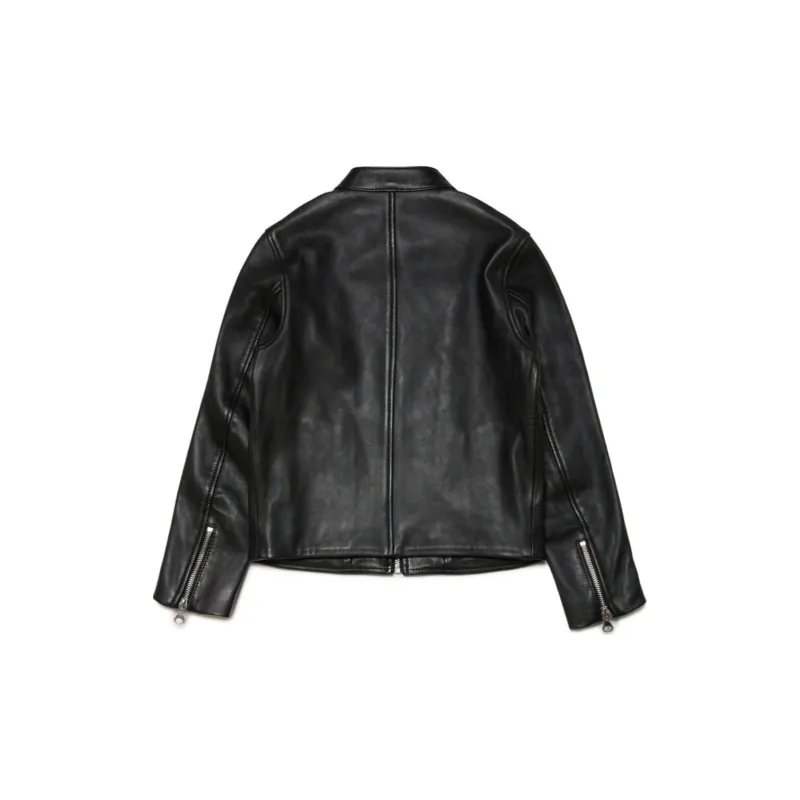 DIESEL L Metalo Leather Biker Jacket-1