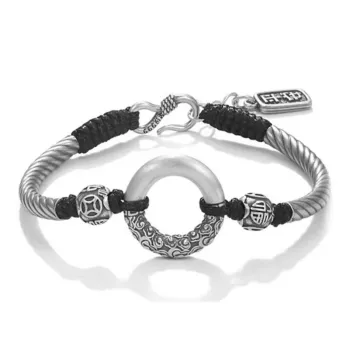 Brahmacharya 999 Fine Silver Bracelets Unisex