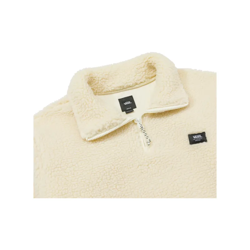 Vans FW22 Mountain Quarter Zip Teddy Pullover Sweatshirt-4