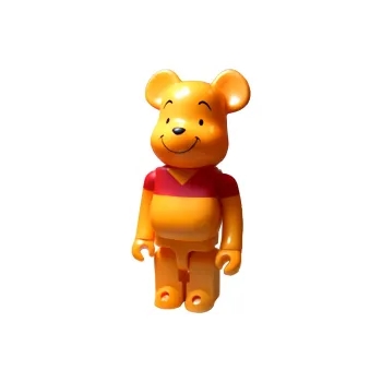BE@RBRICK Disney Winnie The Pooh 2002 Character Convention Yellow