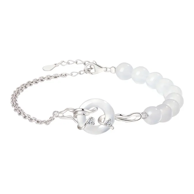 Phoenix Temple Jewelry Obsidian Bracelets Unisex-5