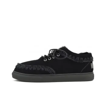 MOU Eskimo Wear-Resistant Low-Top Casual Shoes Men's Black